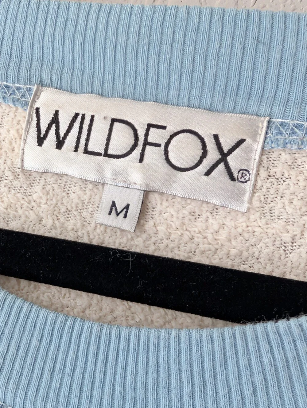 Wildfox Goddess Raglan Sweatshirt Size M - Picture 4 of 7